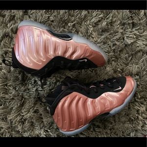 Nike Foamposites Rose Gold
